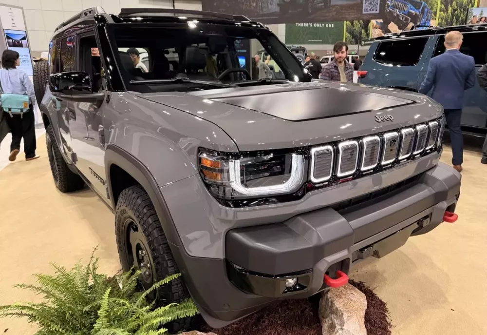 SUV điện Jeep Recon hoàn toàn mới được trưng bày tại Triển lãm Ô tô Los Angeles 2025 SUV điện Jeep Recon hoàn toàn mới được trưng bày tại Triển lãm Ô tô Los Angeles 2025