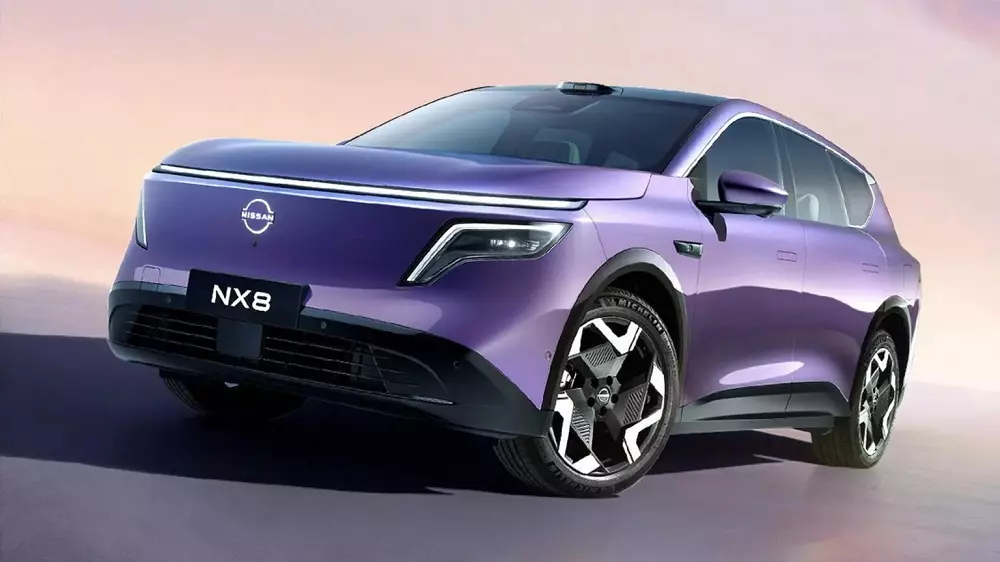 Nissan NX8 có cảm biến LiDAR trên nóc Nissan NX8 có cảm biến LiDAR trên nóc