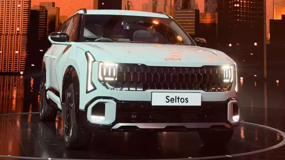 Kia Seltos 2026 sở hữu thiết kế cứng cáp hơn trước Kia Seltos 2026 sở hữu thiết kế cứng cáp hơn trước