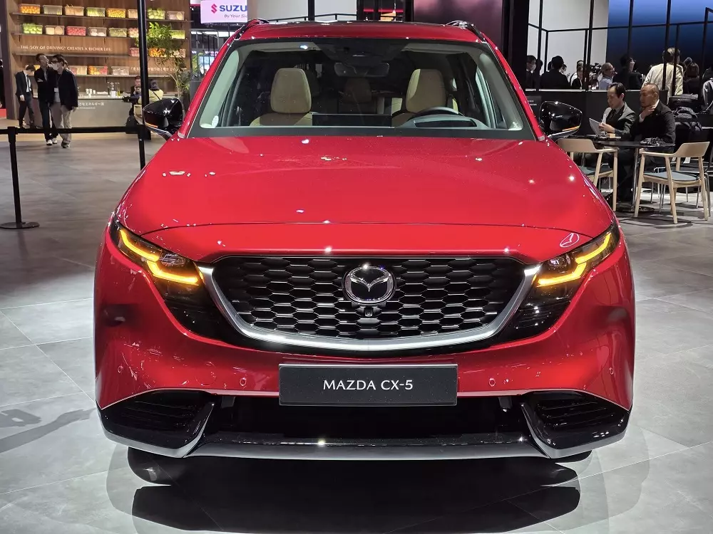 Mazda CX-5 dùng động cơ mild hybrid mới Mazda CX-5 dùng động cơ mild hybrid mới