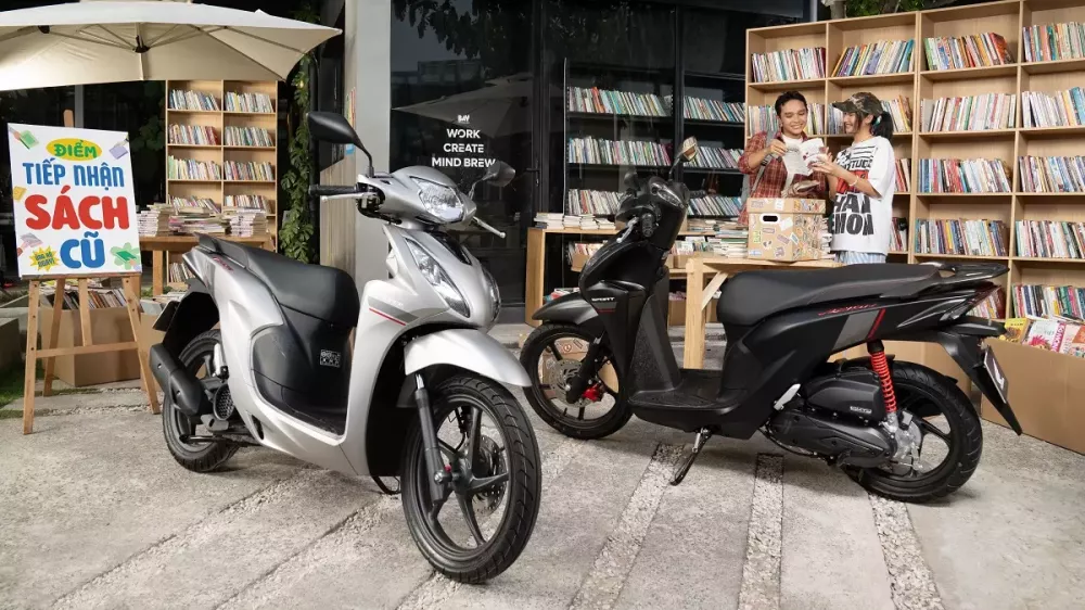 Honda Vision 2026 có thêm màu bạc nhám mới ở phiên bản Thể thao Honda Vision 2026 có thêm màu bạc nhám mới ở phiên bản Thể thao