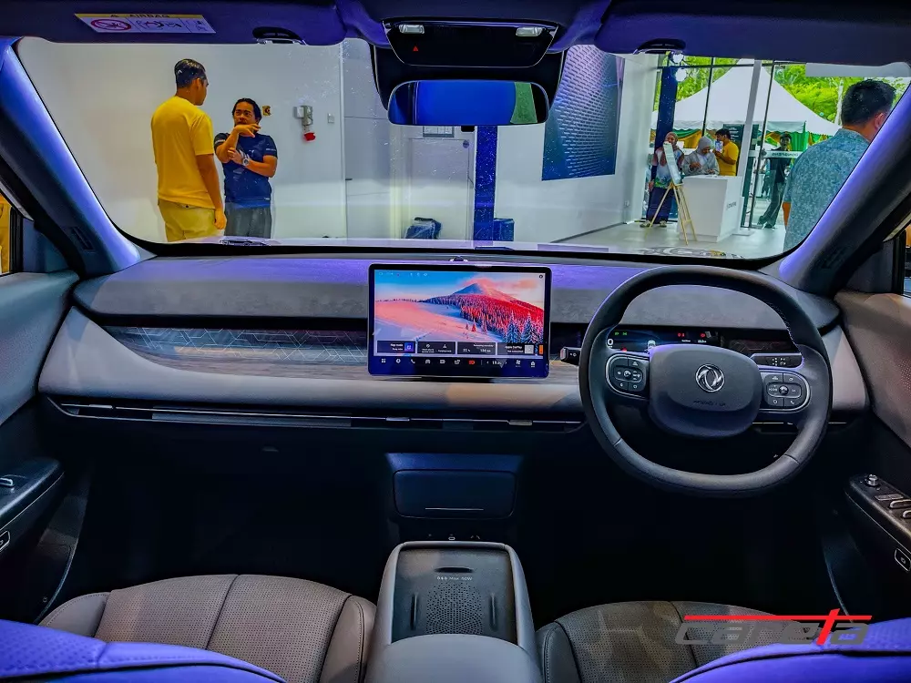 Khoang lái của Dongfeng Vigo Khoang lái của Dongfeng Vigo