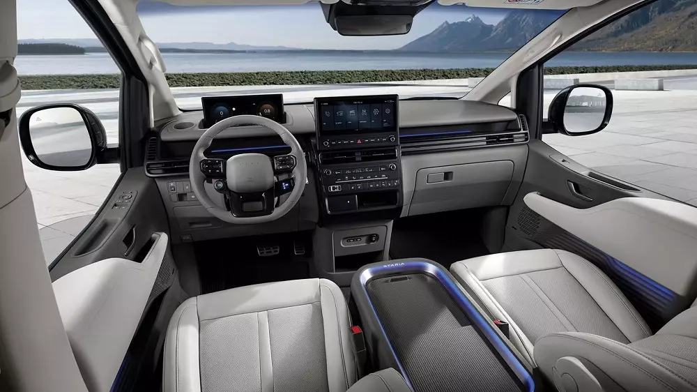 Khoang lái của Hyundai Staria 2026 Khoang lái của Hyundai Staria 2026