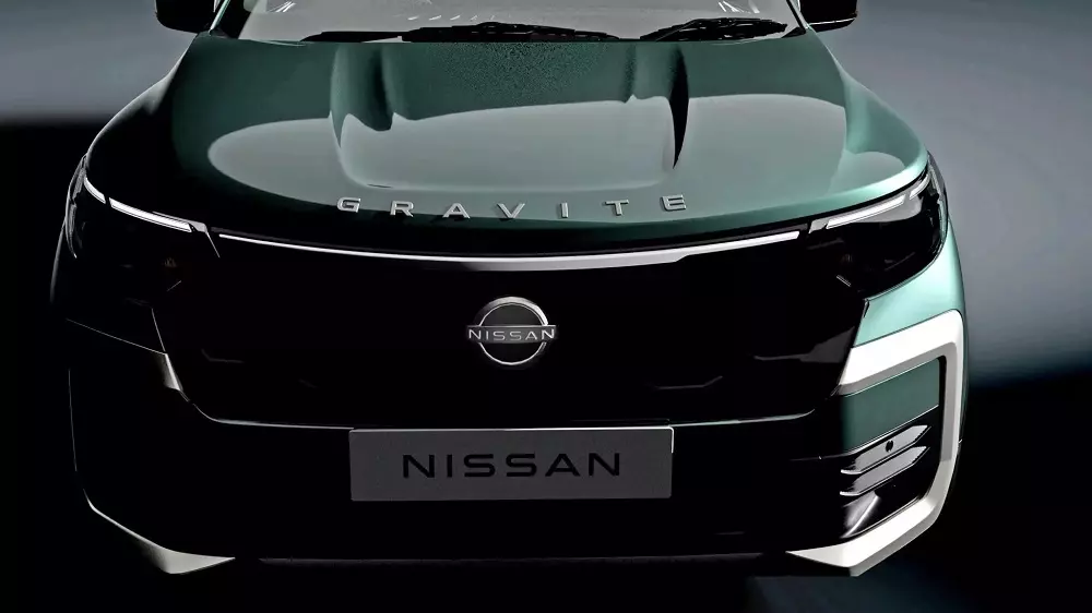 Nissan Gravite 2026 nhìn từ phía trước