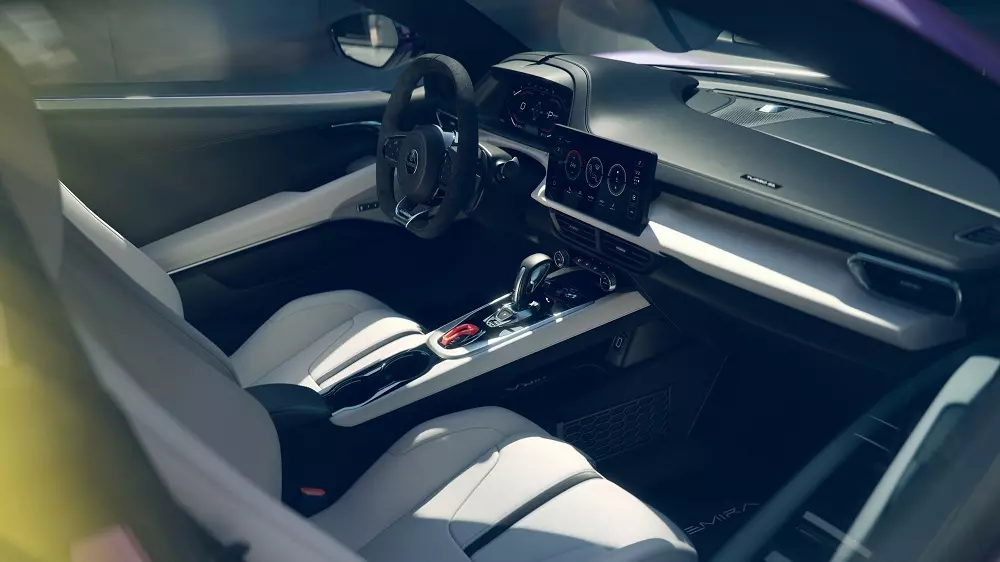 Nội thất của Lotus Emira Nội thất của Lotus Emira