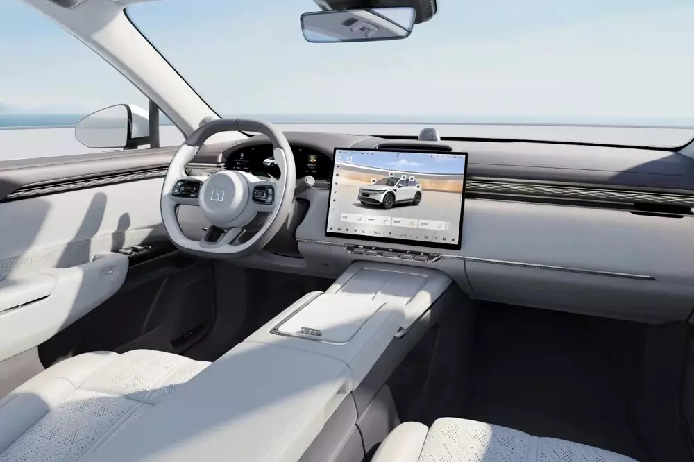 Nội thất của Zeekr 7X có 5 chỗ ngồi