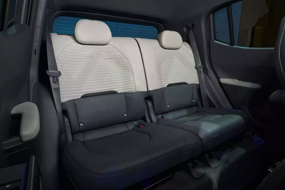 Hàng ghế sau của Kia EV2 