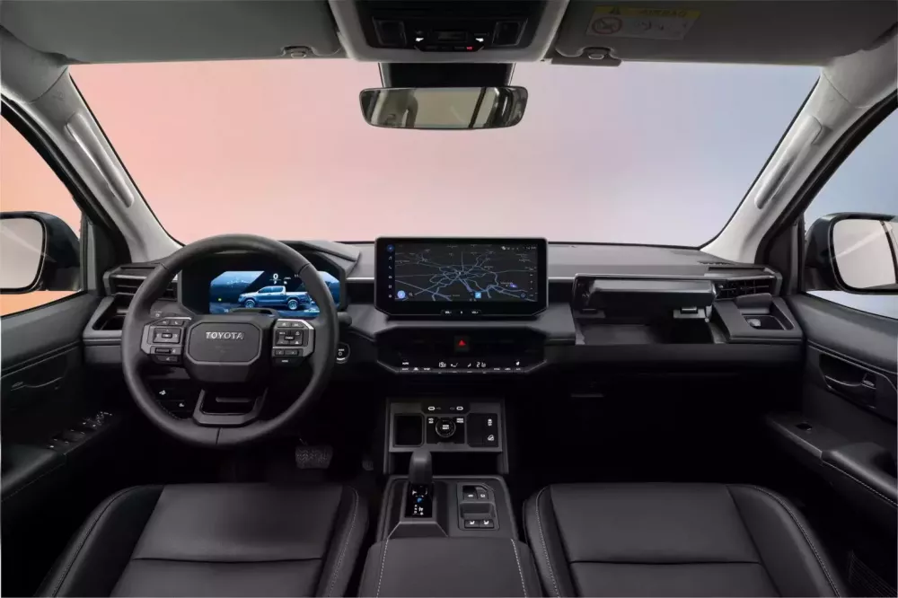 Khoang lái của Toyota Hilux 2026