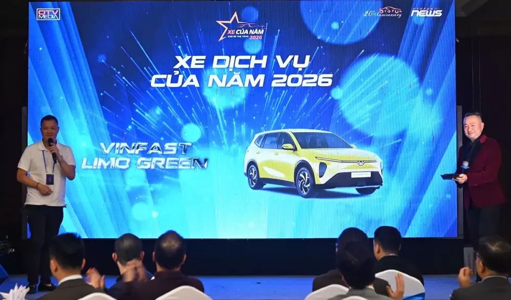 Mẫu MPV bán chạy nhất Việt Nam lập cú ăn ba tại Lễ trao giải Xe Của Năm 2026