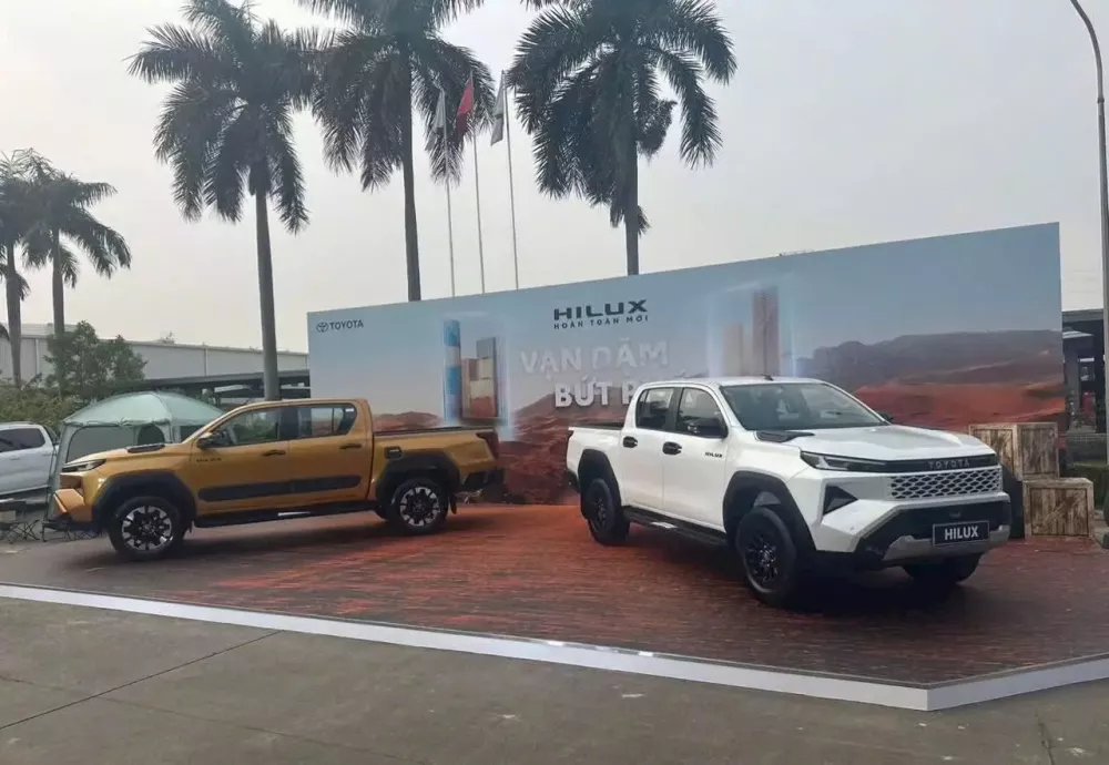 Toyota Hilux thế hệ mới đã có mặt tại Việt Nam, chờ ra mắt chính thức vào cuối tháng