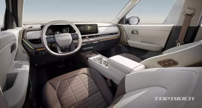 Khoang lái của Kia Seltos 2026