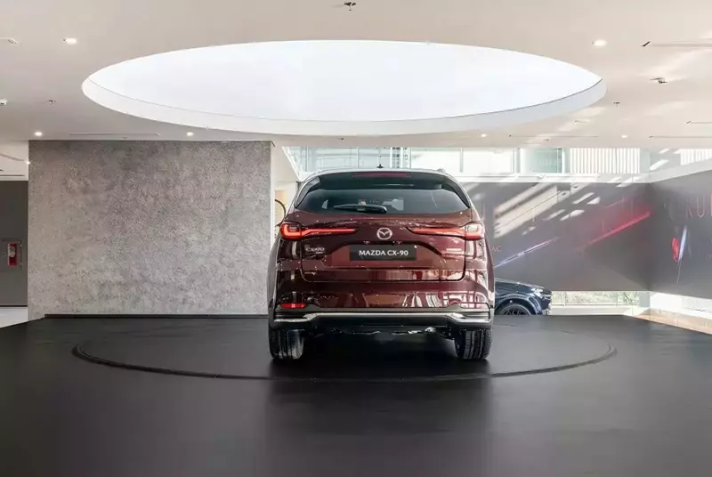 Thiết kế phía sau của Mazda CX-90 Thiết kế phía sau của Mazda CX-90
