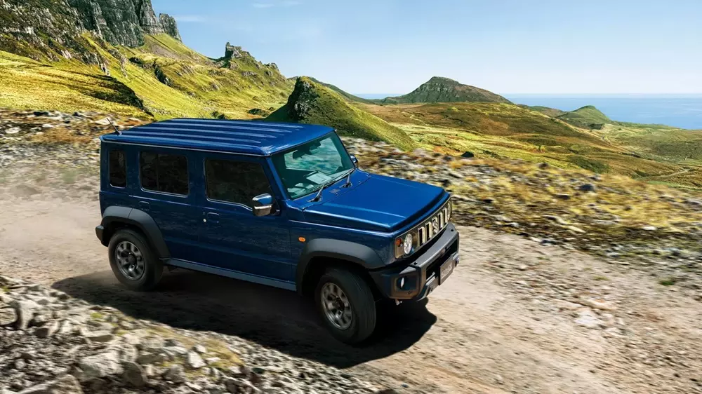 Suzuki Jimny Nomade 2026 còn có thêm cảm biến trên cản trước