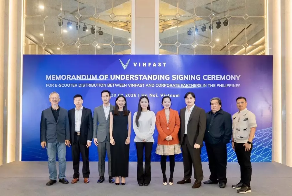 VinFast ký kết hợp tác với các đại lý hàng đầu ở khu vực Luzon và Mindanao, phát triển mạng lưới kinh doanh xe máy điện tại thị trường Philippines. VinFast ký kết hợp tác với các đại lý hàng đầu ở khu vực Luzon và Mindanao, phát triển mạng lưới kinh doanh xe máy điện tại thị trường Philippines.