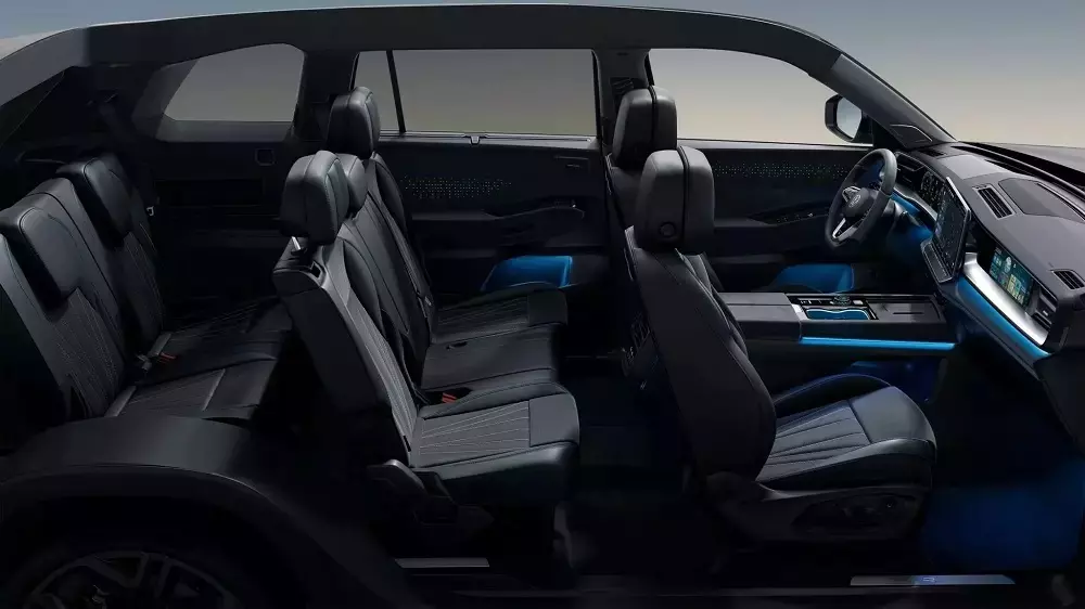 Volkswagen Teramont Pro sở hữu nội thất 7 chỗ