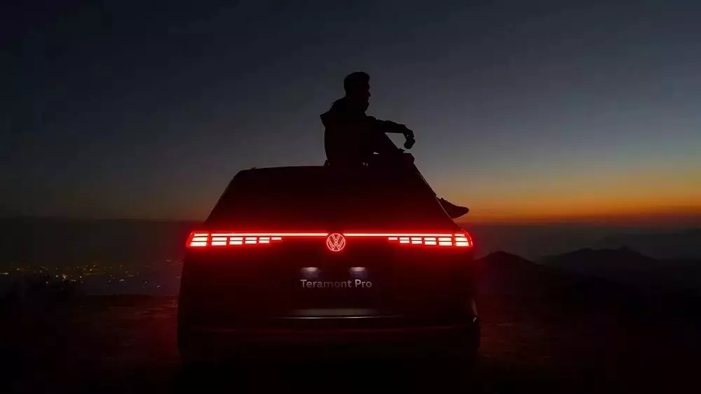 Volkswagen Teramont Pro sở hữu đồ họa đèn hậu ấn tượng