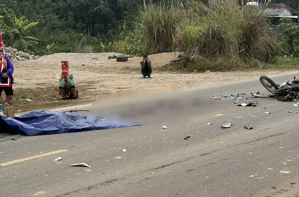 Hiện trường vụ tai nạn