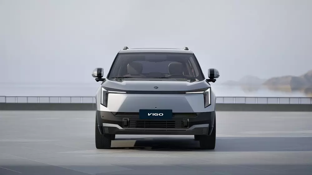 Thiết kế phía trước của Dongfeng Vigo 