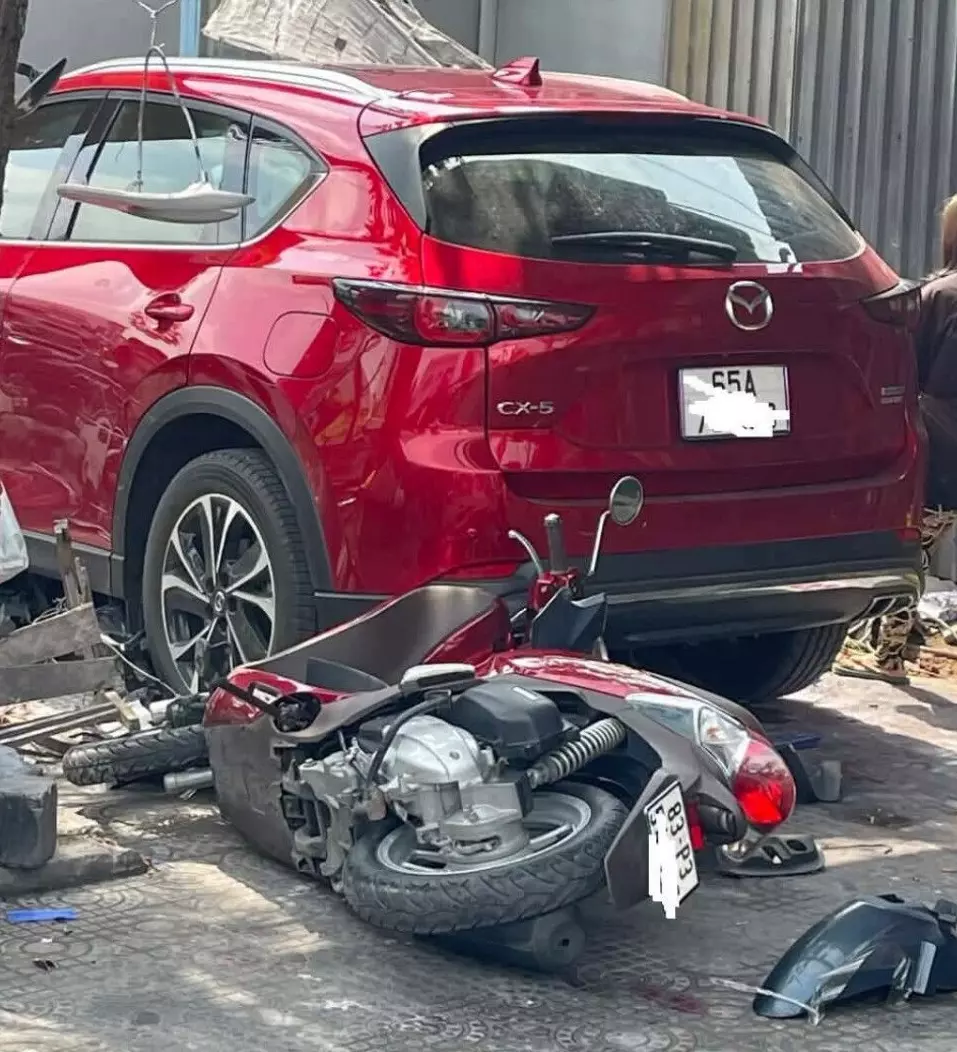 Hiện trường vụ tai nạn