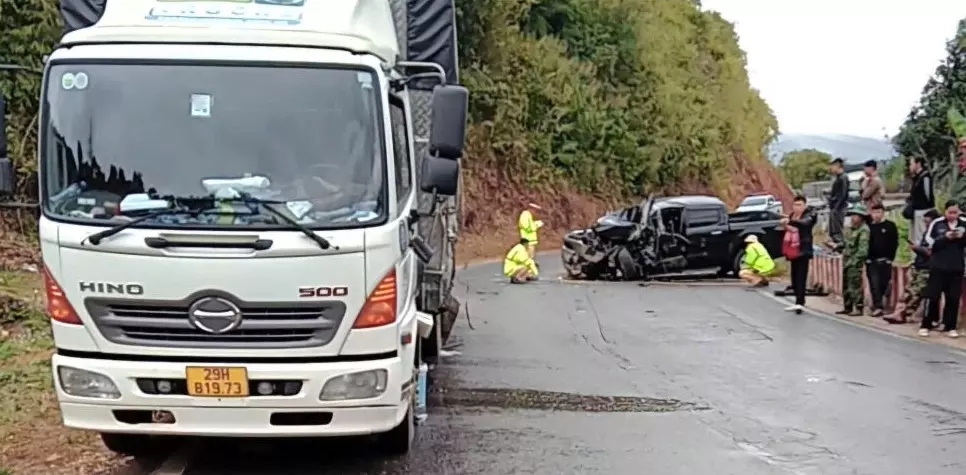 Hiện trường vụ tai nạn