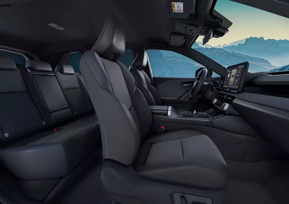 Nội thất của Suzuki Across 2026 