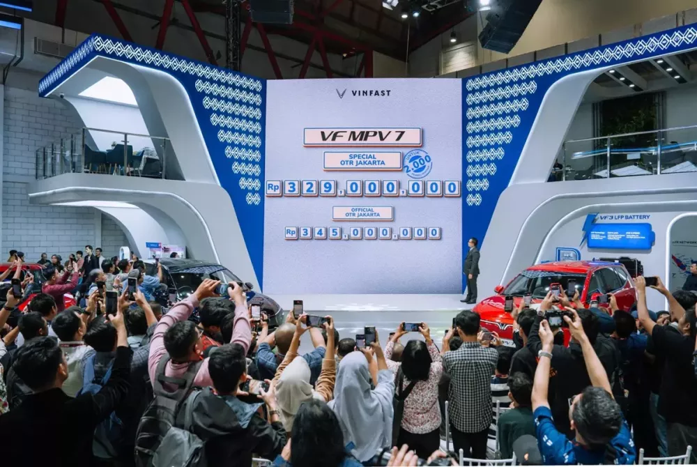 Sau Việt Nam, VinFast VF MPV 7 được mở cọc ở thị trường quốc tế đầu tiên