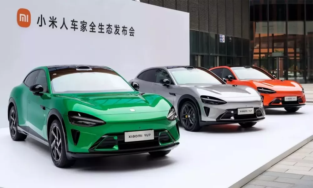 Xiaomi YU7 vươn lên dẫn đầu doanh số tại Trung Quốc, Tesla Model Y tụt xuống hạng 20 Xiaomi YU7 vươn lên dẫn đầu doanh số tại Trung Quốc, Tesla Model Y tụt xuống hạng 20