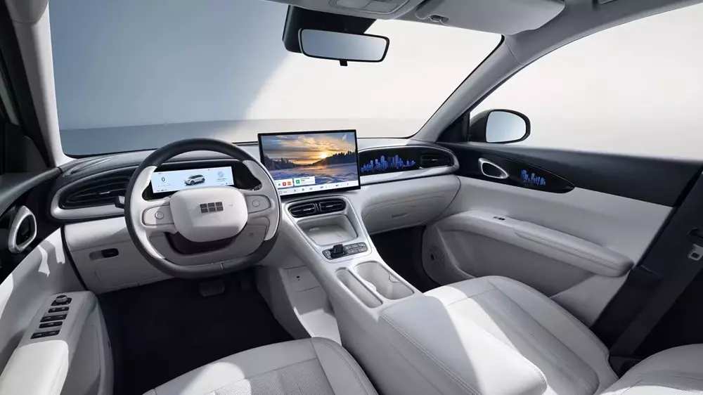 Khoang lái của Geely EX2