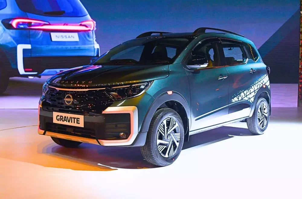 Nissan Gravite là xe MPV nhưng có thiết kế mang phong cách SUV