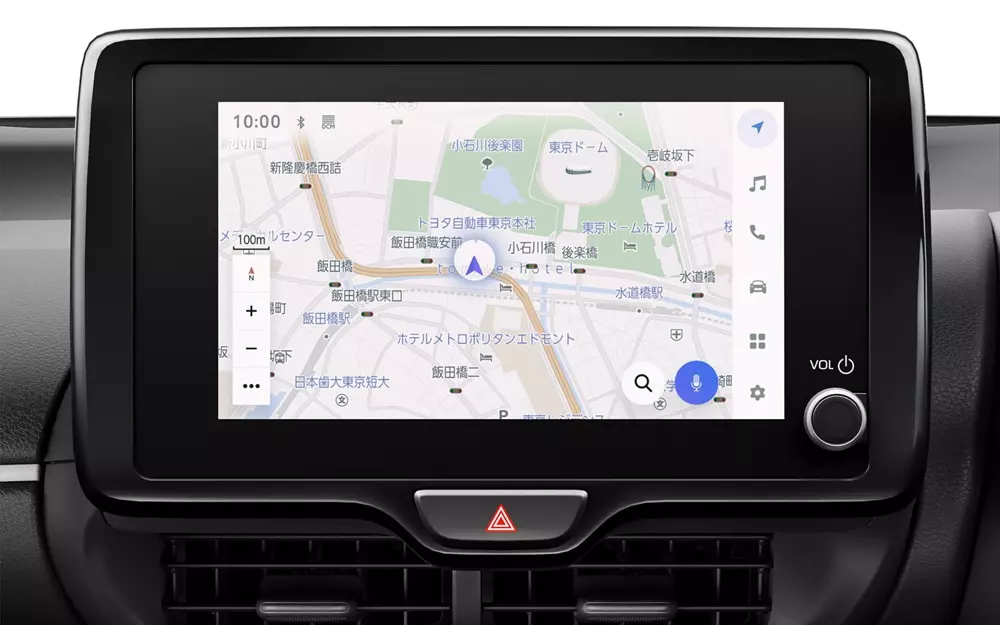 Màn hình 8 inch ở Toyota Yaris 2026 bản thấp