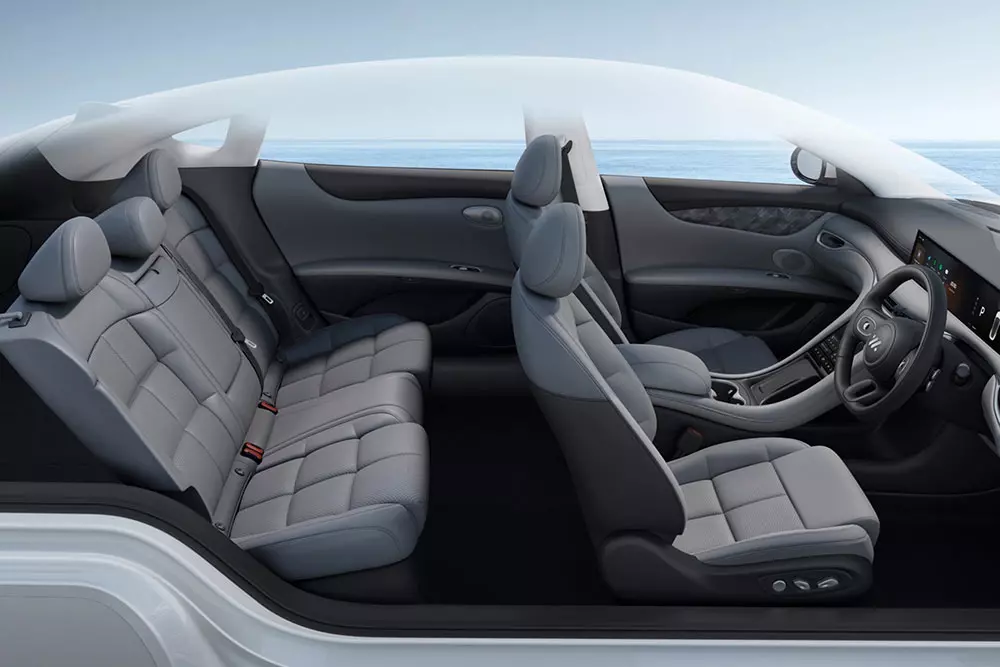 Nội thất của MG IM5 tạo cảm giác sang trọng Nội thất của MG IM5 tạo cảm giác sang trọng