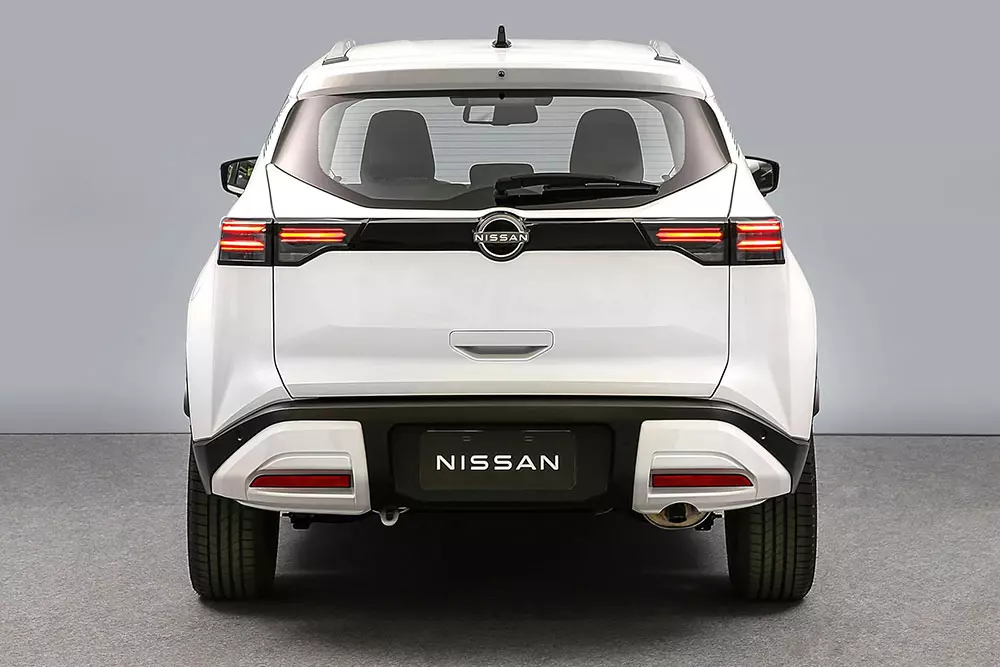 Khu vực phía sau của Nissan Kicks 2026.