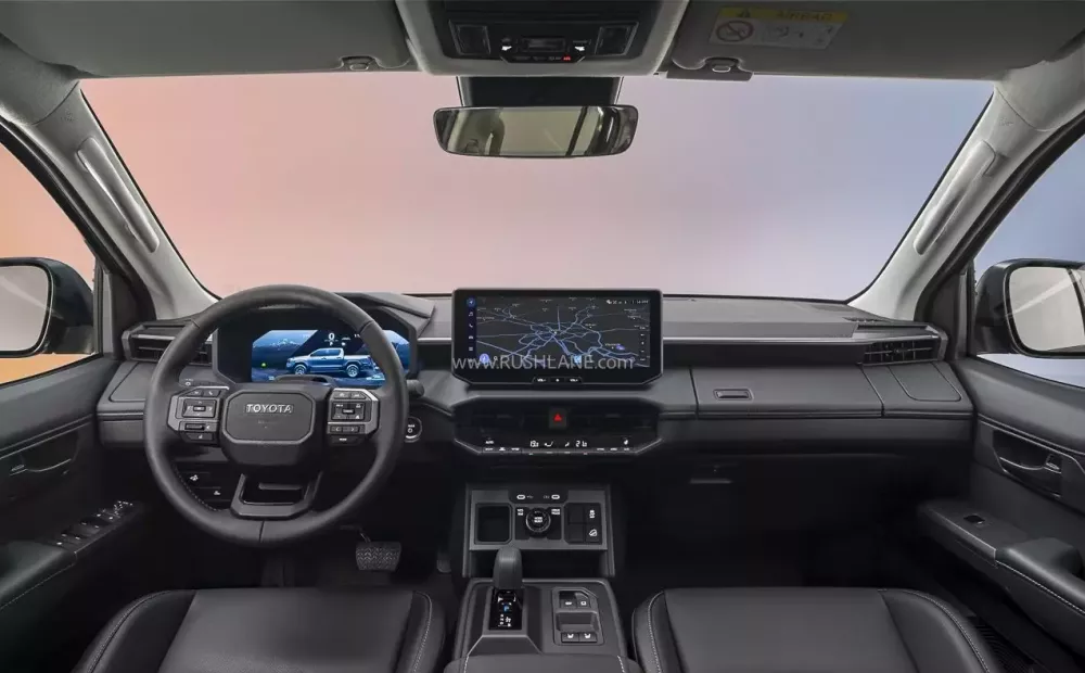 Nội thất của Toyota Fortuner thế hệ mới có thể sẽ trông như thế này