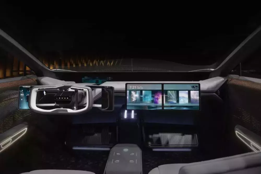 Khoang lái của Lexus LF-ZC Khoang lái của Lexus LF-ZC