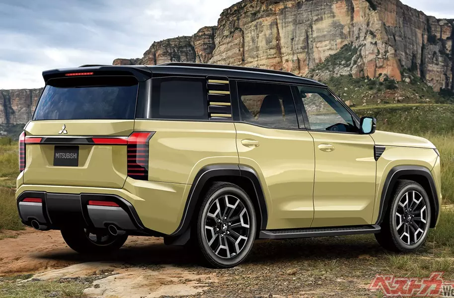 Mitsubishi Pajero mới sẽ dùng động cơ diesel của Triton