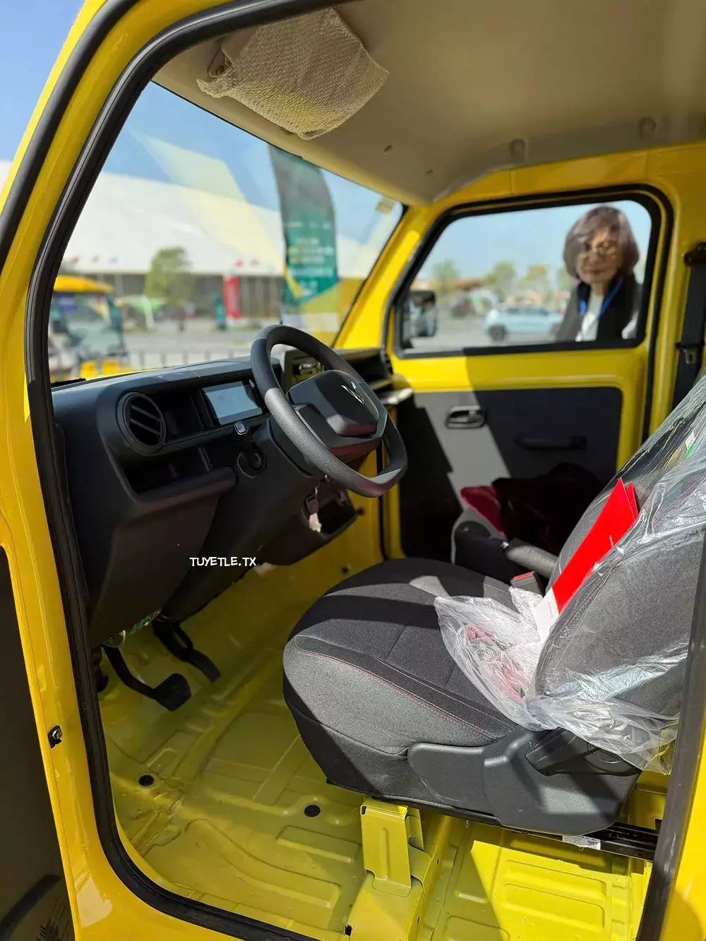 VinFast EC Van sở hữu nội thất khá đơn sơ VinFast EC Van sở hữu nội thất khá đơn sơ