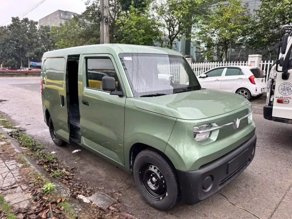 Hình ảnh chiếc VinFast EC Van cửa lùa được chia sẻ trên mạng xã hội Hình ảnh chiếc VinFast EC Van cửa lùa được chia sẻ trên mạng xã hội