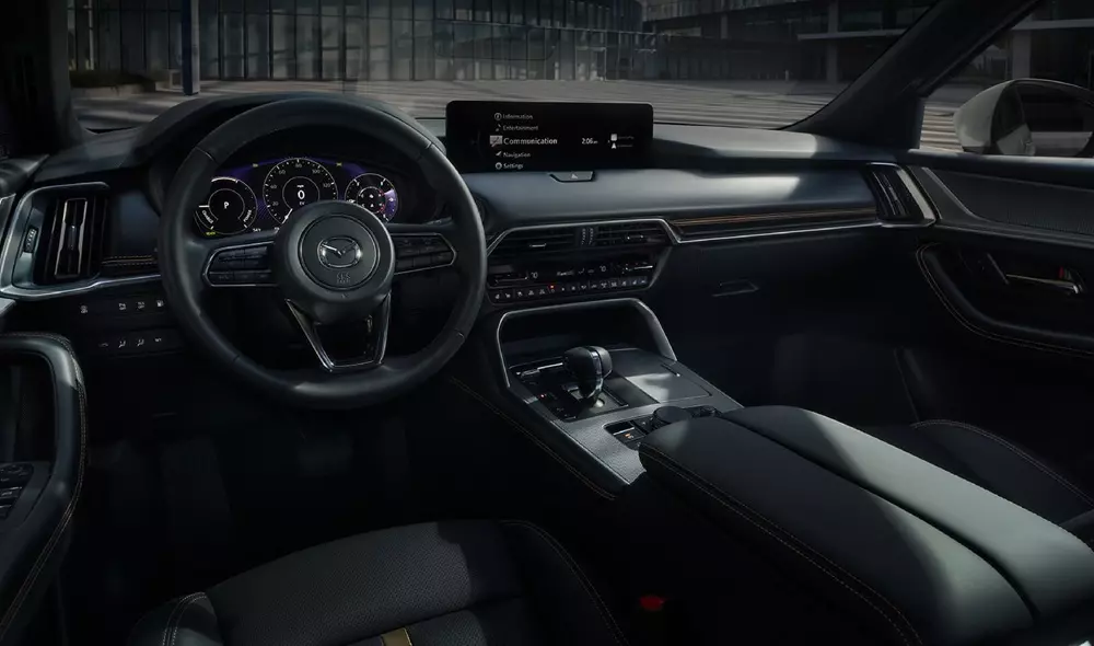 Khoang lái cao cấp của Mazda CX-90 Khoang lái cao cấp của Mazda CX-90