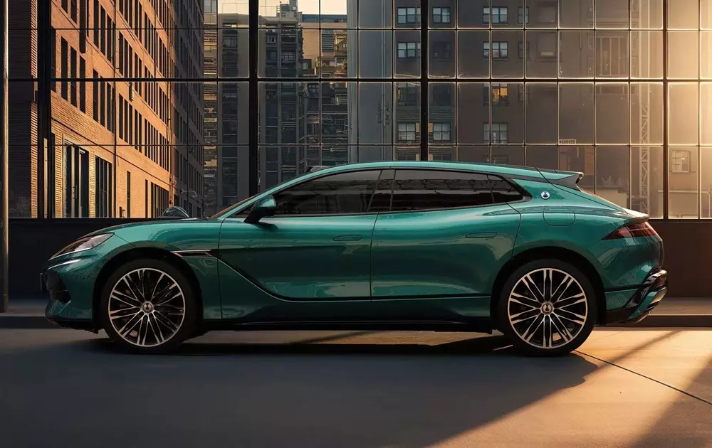 Denza Z9 GT 2026 sở hữu thiết kế shooting brake mượt mà