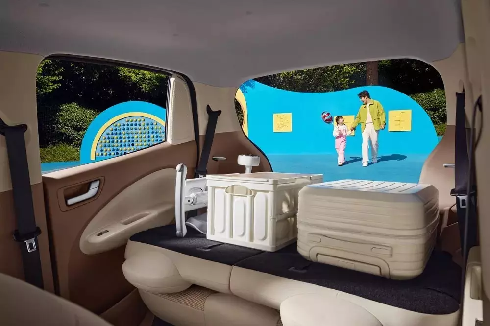 Wuling Hongguang Mini EV 5 cửa có khoang hành lý rộng hơn Wuling Hongguang Mini EV 5 cửa có khoang hành lý rộng hơn