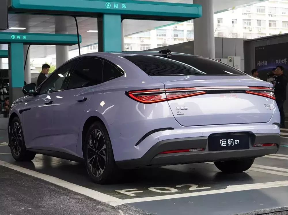 BYD Seal 07 EV 2026 không thay đổi nhiều về thiết kế BYD Seal 07 EV 2026 không thay đổi nhiều về thiết kế