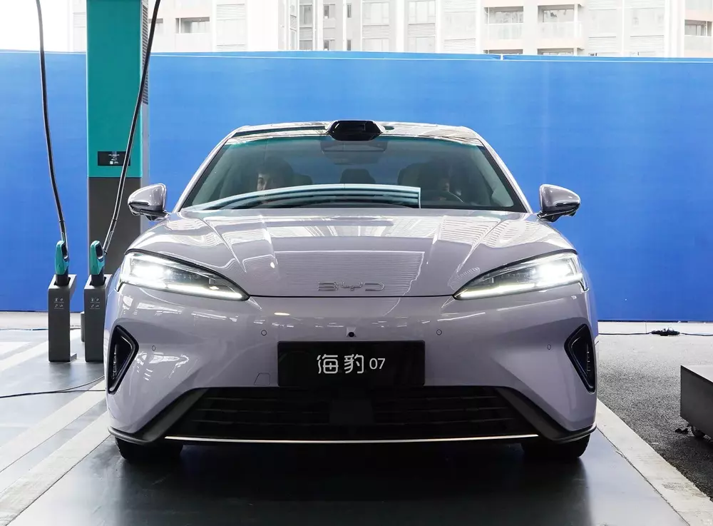 BYD Seal 07 EV 2026 sạc nhanh như chớp BYD Seal 07 EV 2026 sạc nhanh như chớp