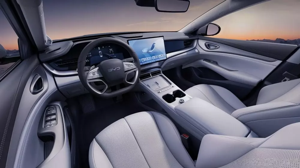 Khoang lái của BYD Seal 07 EV 2026 Khoang lái của BYD Seal 07 EV 2026