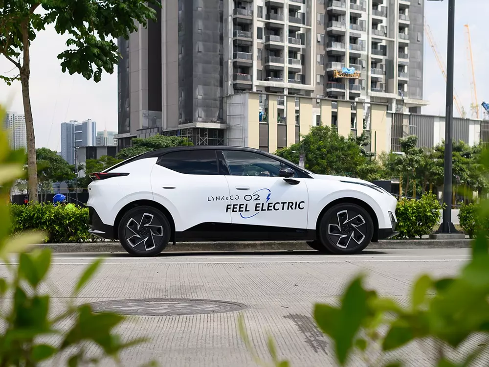 Lynk & Co 02 EV là SUV cỡ C