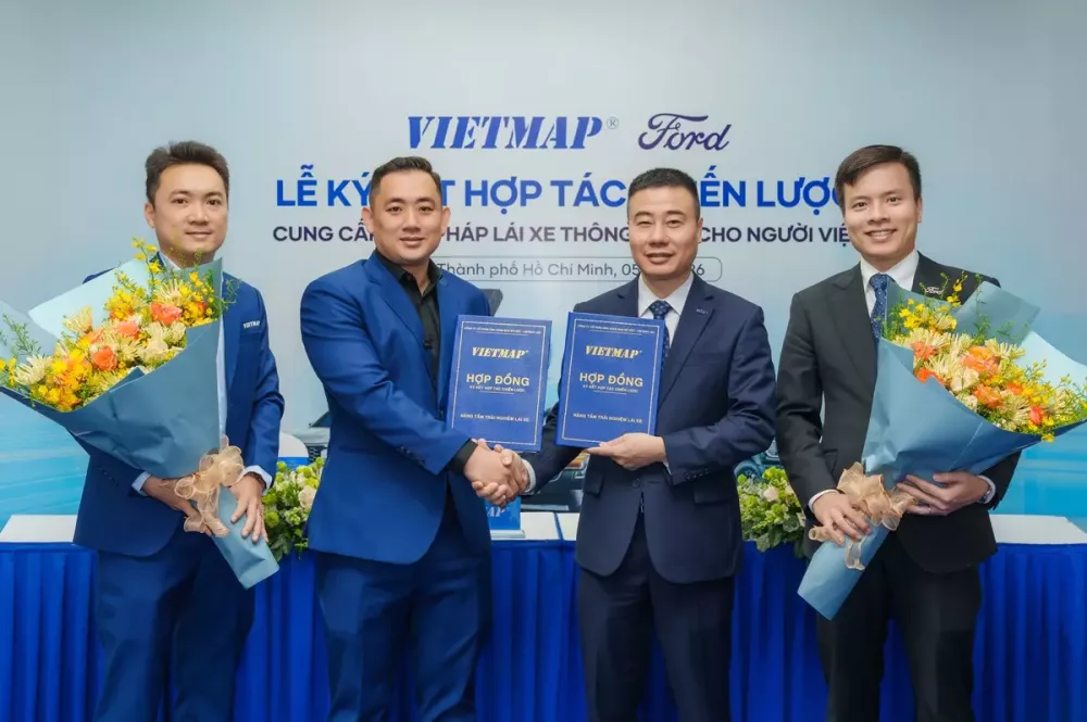 Ford Việt Nam và Vietmap ký kết hợp tác chiến lược