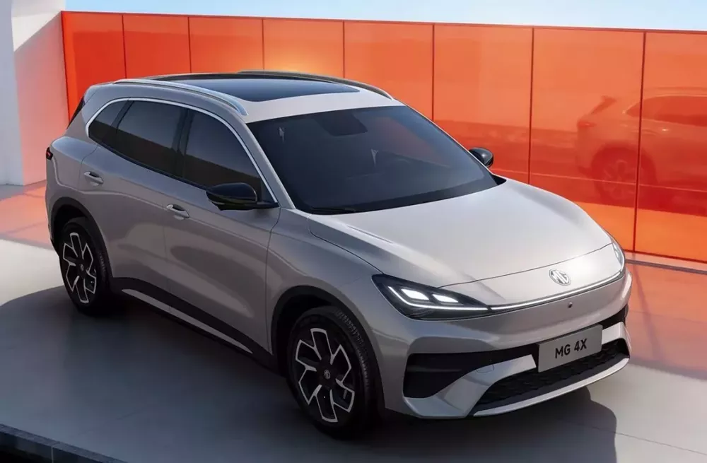 MG 4X được áp dụng phong cách thiết kế tương tự MG4