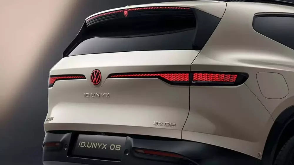 Volkswagen ID.Unyx 08 được trang bị đèn hậu mỏng