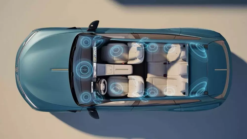 Volkswagen ID.Unyx 08 sở hữu nội thất 5 chỗ ngồi