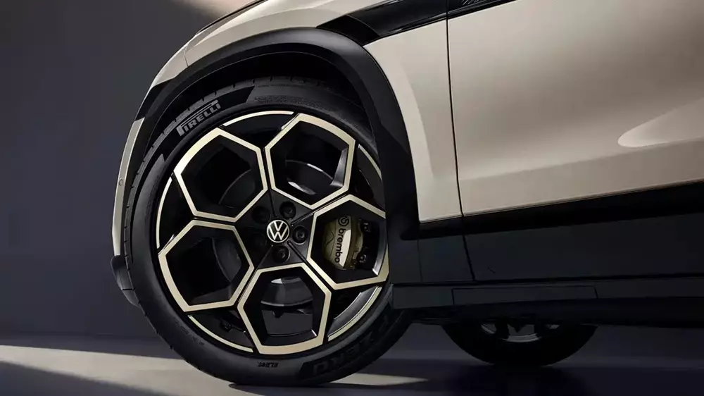 Bộ mâm hợp kim khỏe khoắn của Volkswagen ID.Unyx 08 