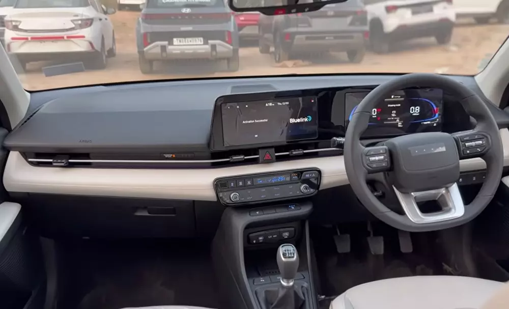 Khoang lái của Hyundai Accent 2026 